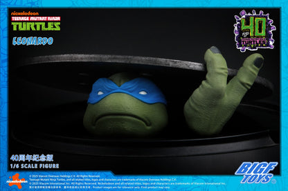 Preventa Figura TMNT LEONARDO - 40th Anniversary Edition marca BigFToys BIGF-001 escala 1/6