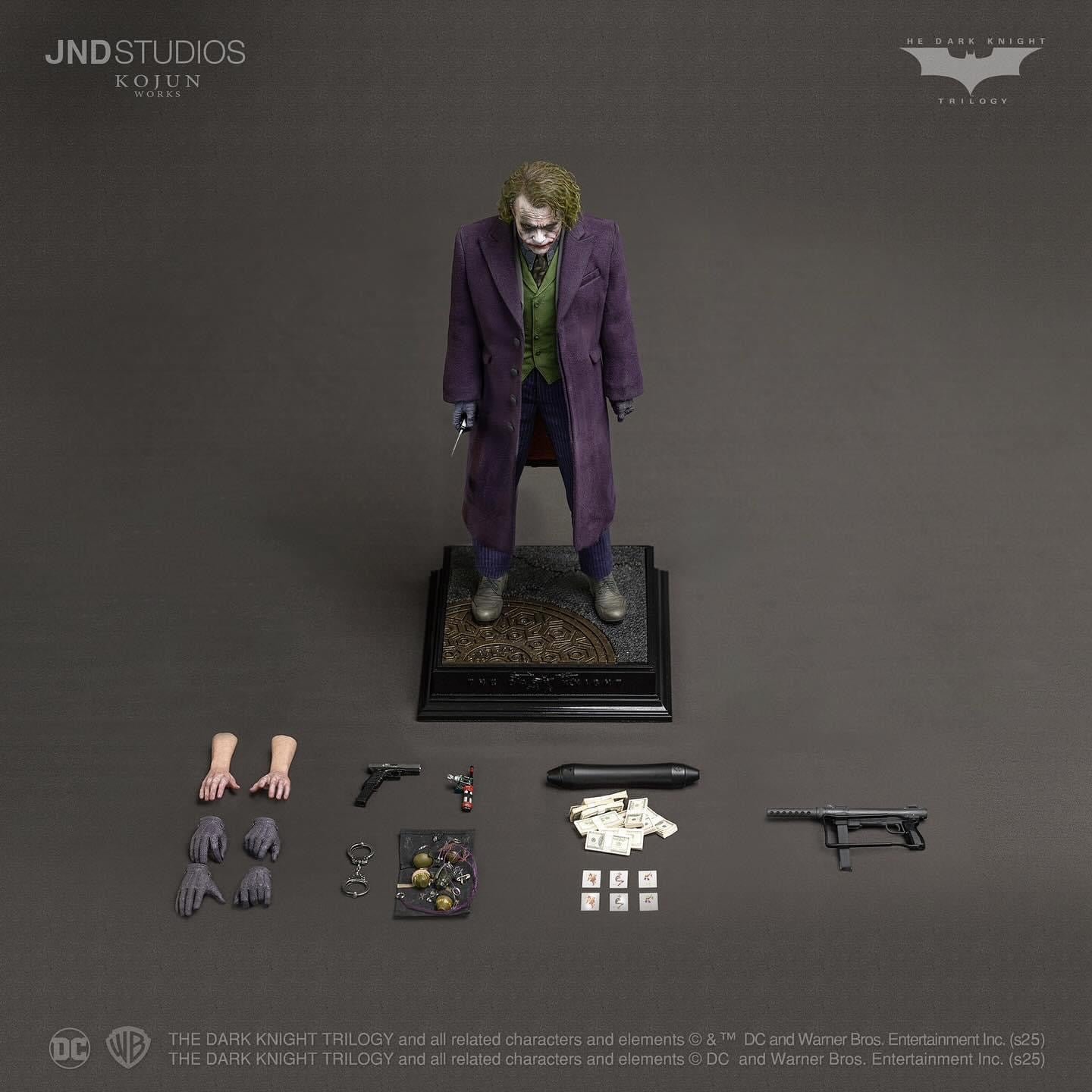 Preventa Figura JOKER (Type A) - The Dark Knight marca JND Studios KJW001A escala 1/6