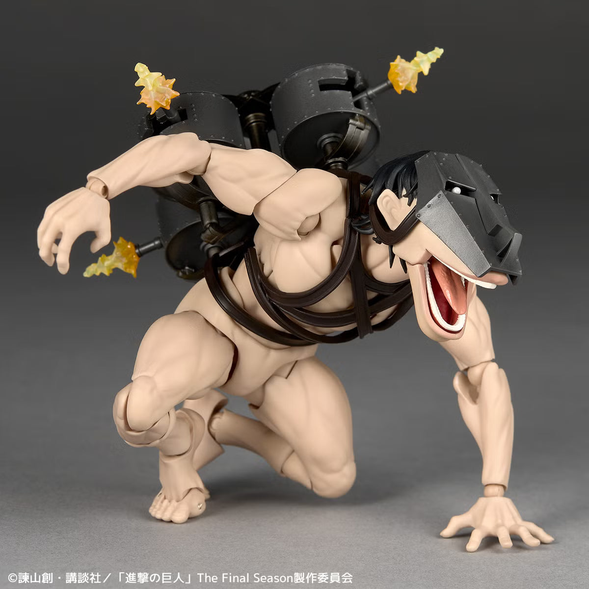 Preventa Figura Cart Titan - Shingeki no Kyojin (Attack on Titan) - Amazing Yamaguchi Revoltech NR150 marca Kaiyodo (13 cm)