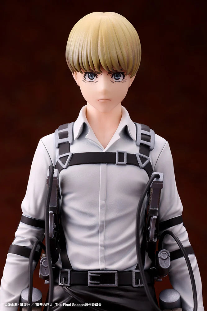 Preventa Estatua Armin Arlert (The Final Season version) - Attack on Titan - Oshi Works marca Kotobukiya (23 cm)