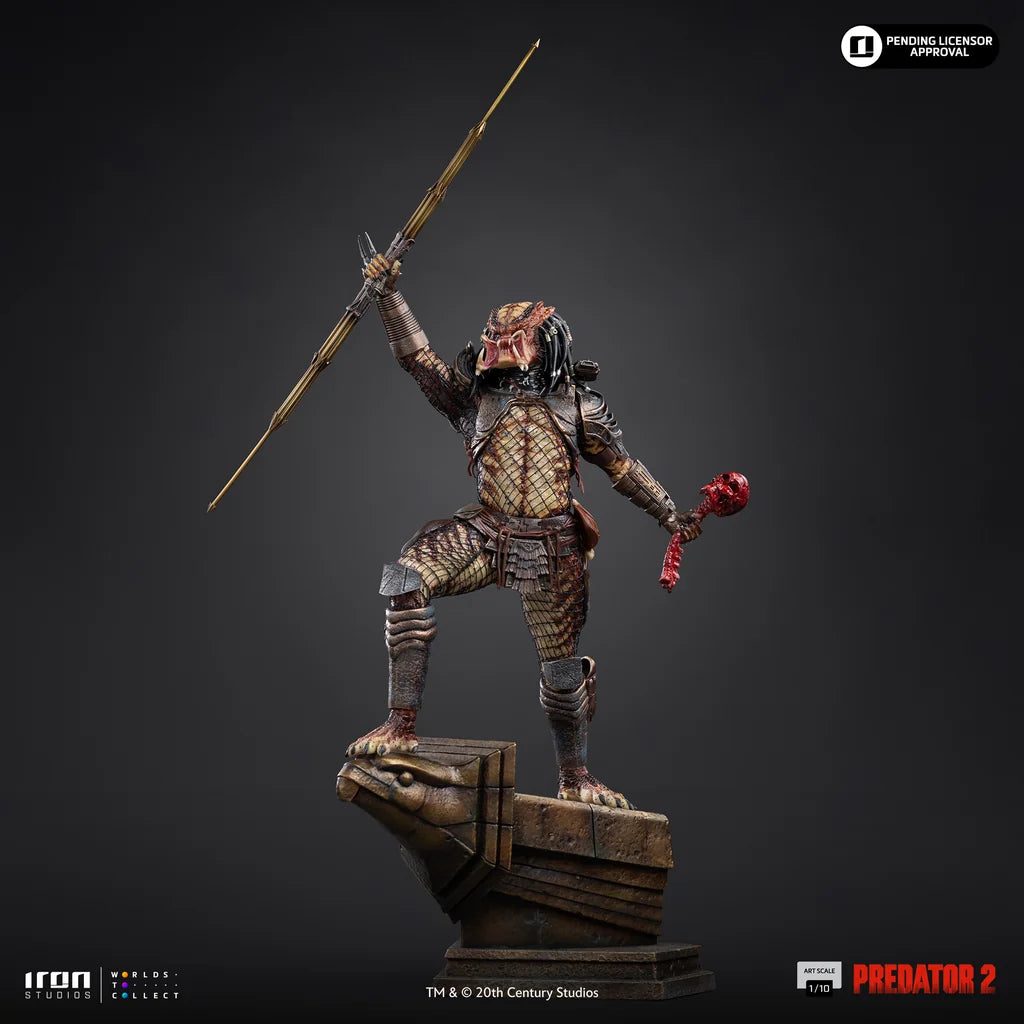 Preventa Estatua City Hunter Predator - Predator 2 marca Iron Studios escala de arte 1/10