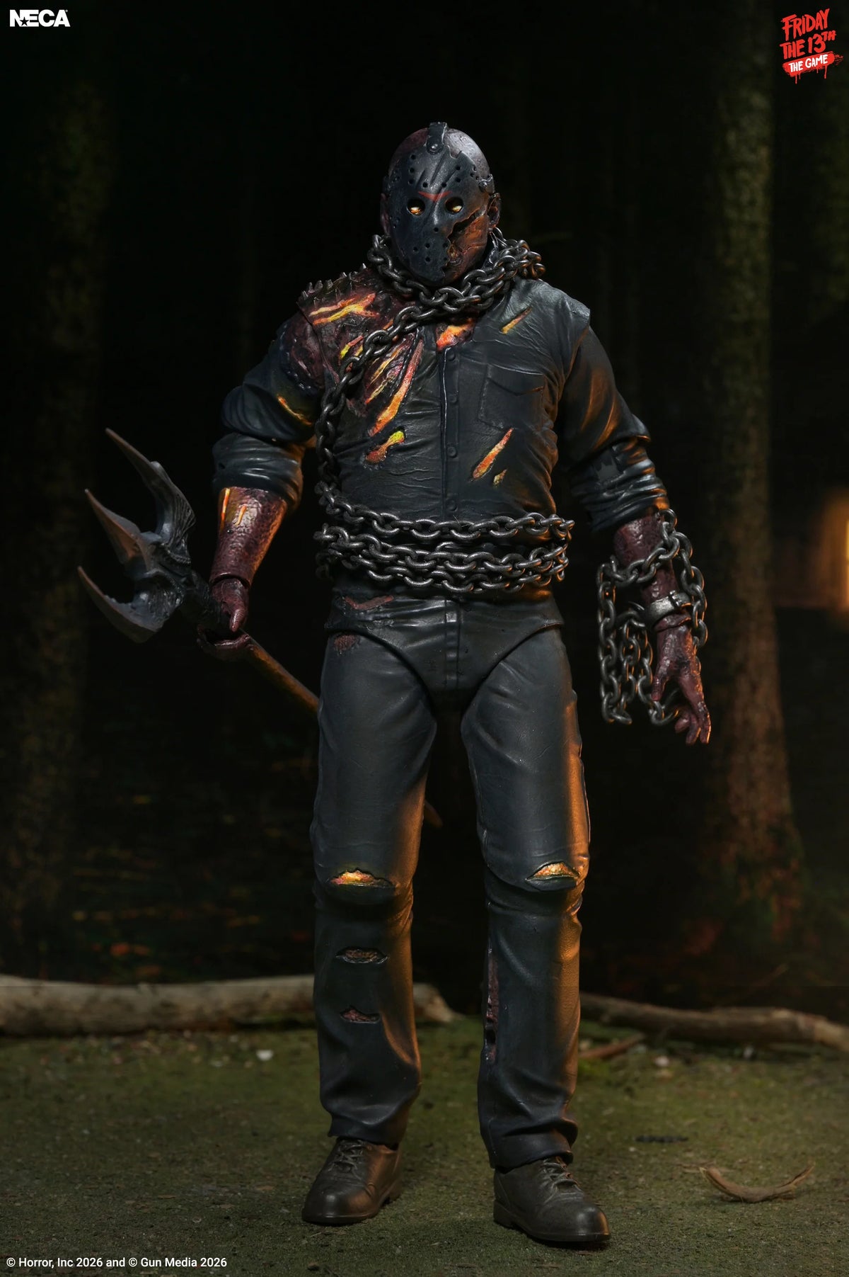 Preventa Figura Ultimate Savini Jason - Friday the 13th: The Game marca Neca (7 pulg.)