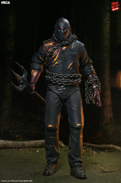 Preventa Figura Ultimate Savini Jason - Friday the 13th: The Game marca Neca (7 pulg.)