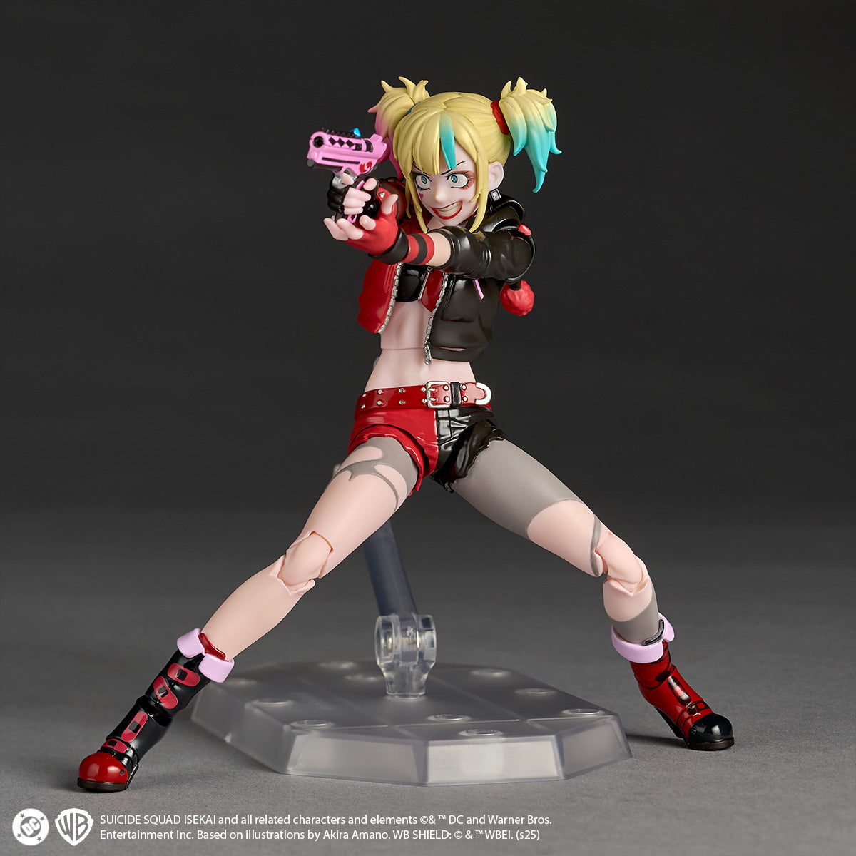 Pedido Figura Harley Quinn - Suicide Squad Isekai - Amazing Yamaguchi Revoltech marca Kaiyodo NR082 escala 1/12