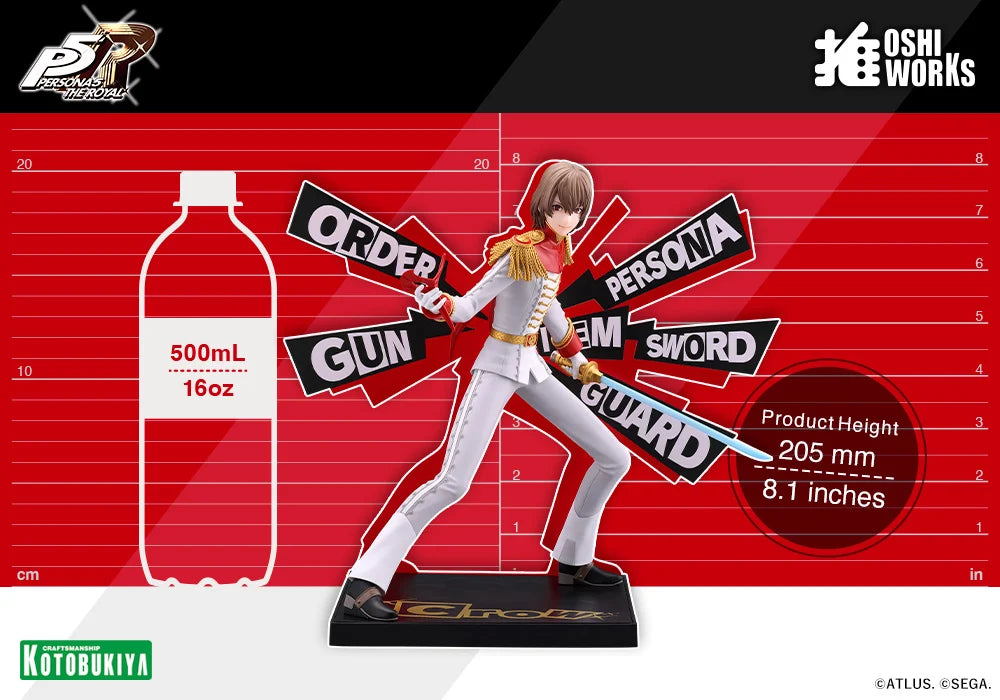 Preventa Estatua Crow - Persona 5 Royal - Oshi Works marca Kotobukiya escala 1/7