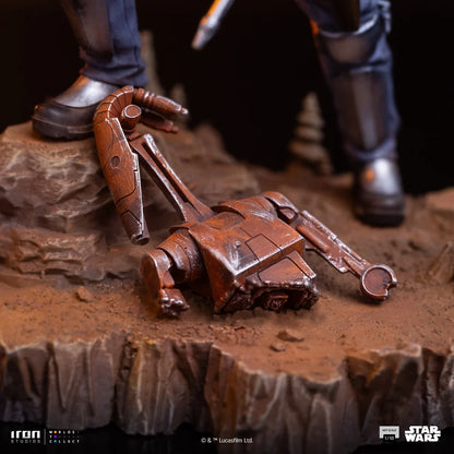Preventa Estatua Jango Fett - Star Wars: Attack of the Clones marca Iron Studios escala de arte 1/10