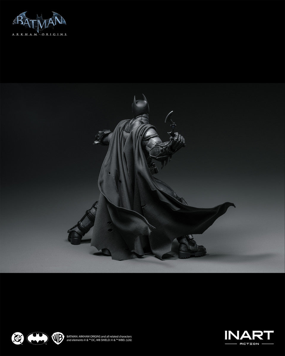 Preventa Figura BATMAN (Battle Damaged version) - Batman Arkham Origins marca INART G0007 escala 1/12