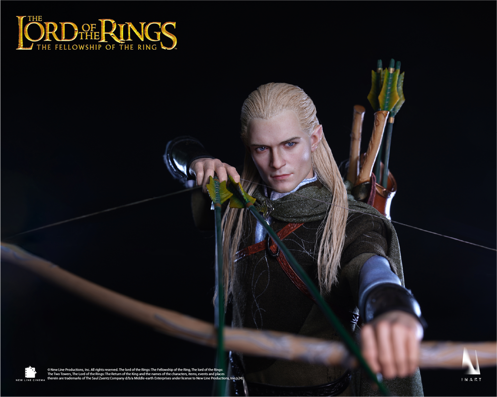 Preventa Figura LEGOLAS (Cabello enraizado) - The Lord of the Rings marca Inart A014 escala 1/6