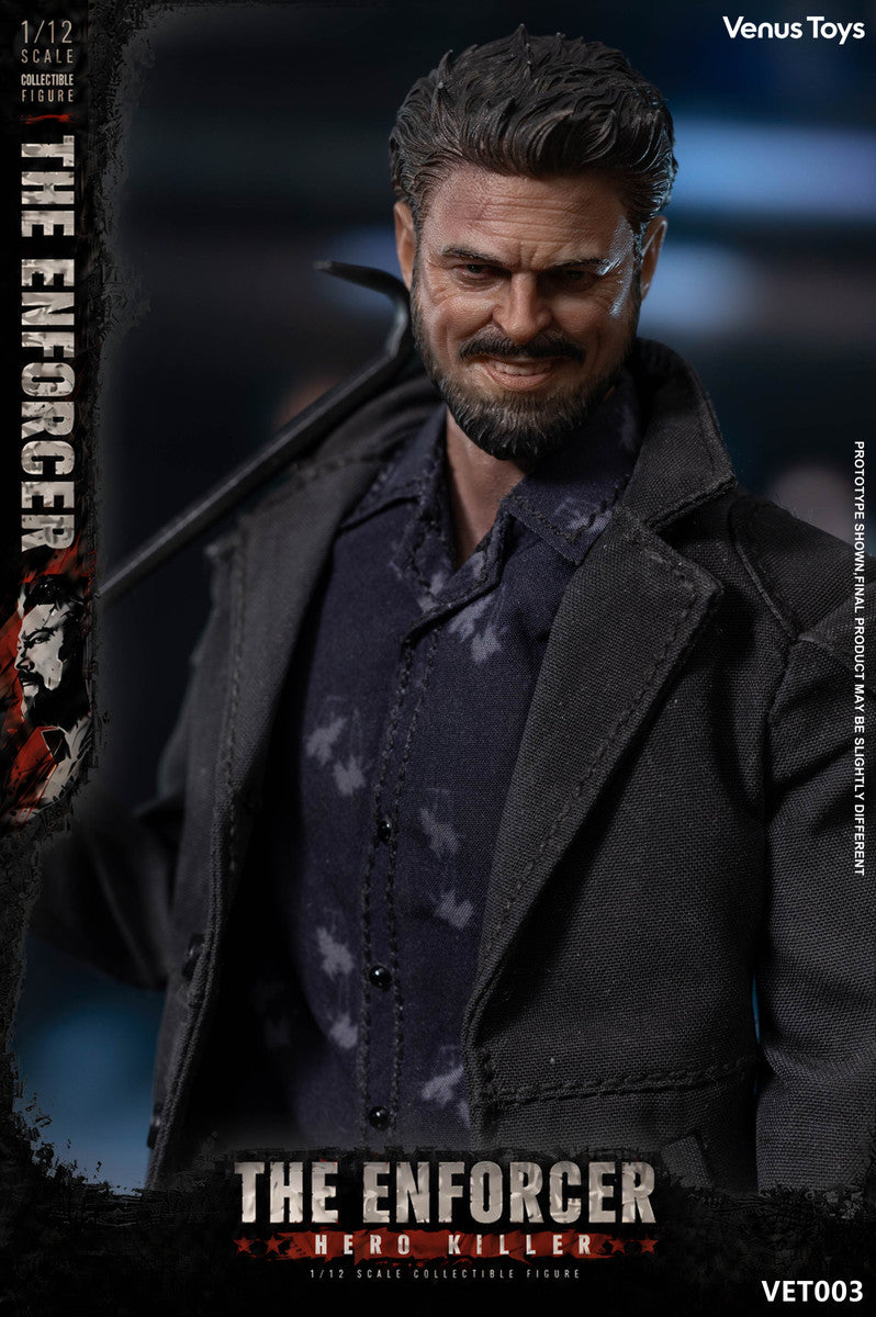 Preventa Figura The Enforcer marca Venus Toys VET003 escala 1/12
