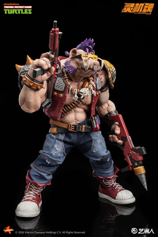 Preventa Figura Bebop - TMNT marca LINGJIHUN LJ004B escala 1/12