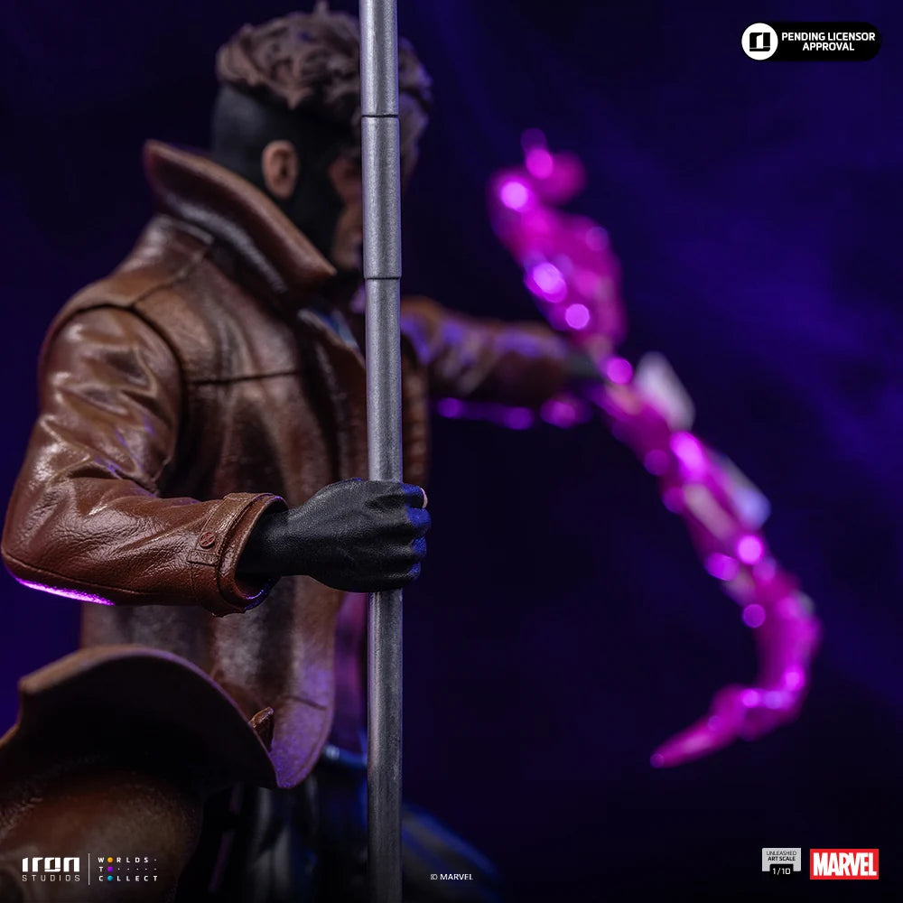 Preventa Estatua Gambit Unleashed - X-Men marca Iron Studios escala de arte 1/10