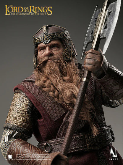 Preventa Figura GIMLI (Cabello enraizado) - The Lord of the Rings: The Fellowship of the Ring marca INART A033 Queen Studio escala 1/6