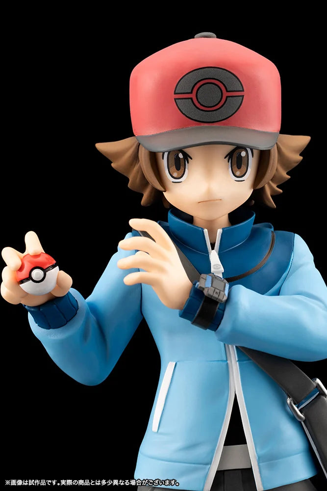 Preventa Estatua Hilbert con Victini - Pokemon - ArtFX J marca Kotobukiya escala 1/8