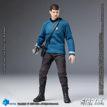 Preventa Figura Dr. Leonard "Bones" McCoy (Exclusiva PX Previews) - Star Trek (2009) - Exquisite Super Series marca HIYA ESS026 escala pequeña 1/12