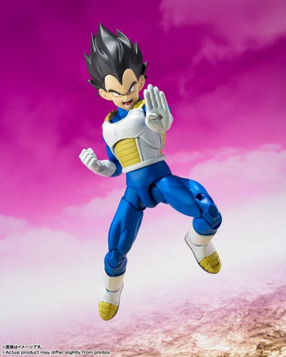 Preventa Figura Vegeta - Dragon Ball Daima - S.H.Figuarts marca Bandai Spirits escala pequeña 1/12