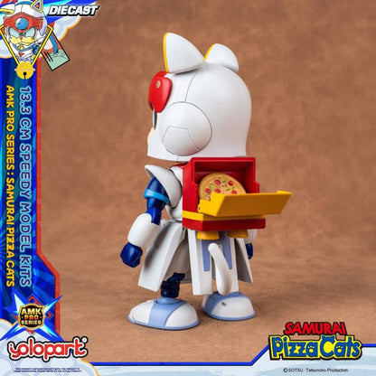 Preventa Figura Speedy (set doble) (Diecast)- Samurai Pizza Cats - AMK PRO Series - Model Kit marca Yolopark
