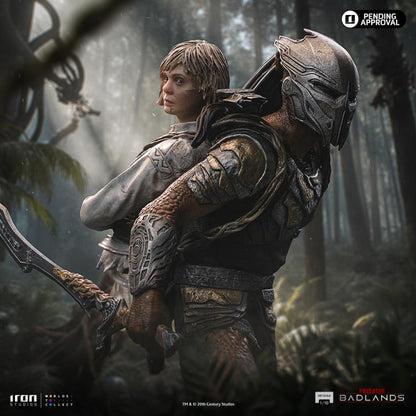 Preventa Estatua Predator Dek & Thia - Predator: Badlands  - Limited Edition marca Iron Studios escala de arte 1/10