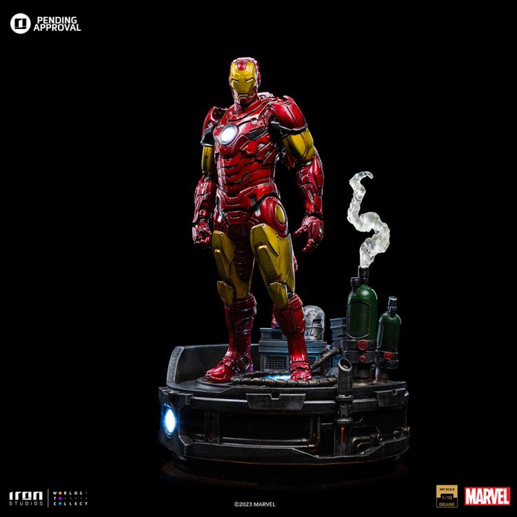 Preventa Estatua Iron Man (Deluxe) - Iron Man Unleashed - Limited Edition marca Iron Studios escala de arte 1/10