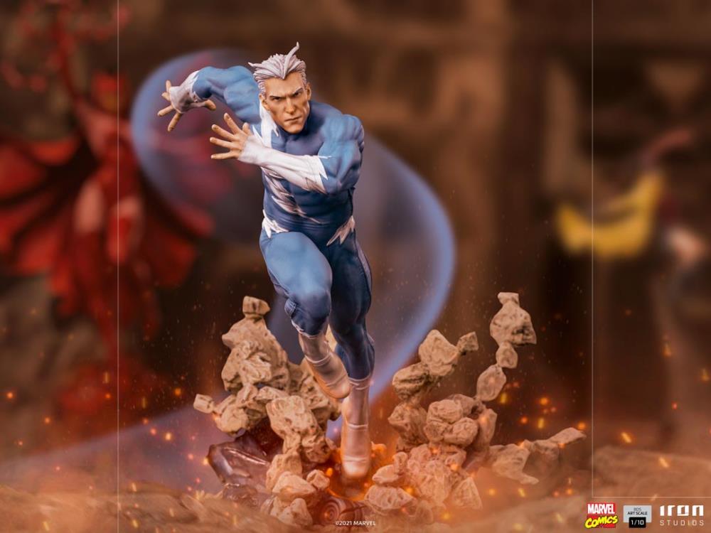 Pedido Estatua Quicksilver - X-Men - Battle Diorama Series (BDS) marca Iron Studios escala de arte 1/10