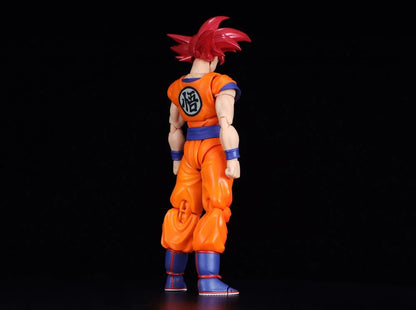 Preventa Figura Super Saiyan God Goku (Saiyan God of Virtue) - Dragon Ball Super - S.H.Figuarts marca Bandai Spirits escala pequeña 1/12