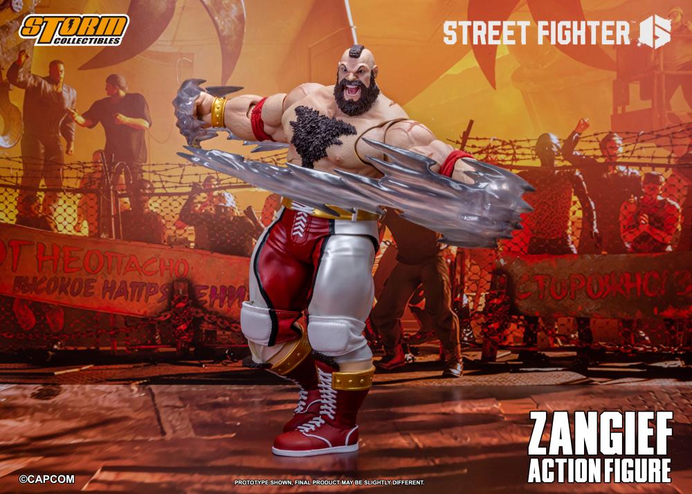 Pedido Figura Zangief - Street Fighter 6 marca Storm Collectibles escala 1/12
