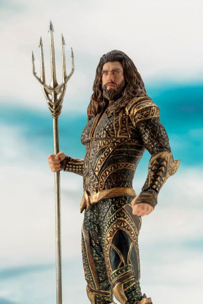 Pedido Estatua Aquaman - Justice League - ArtFX + marca Kotobukiya escala 1/10