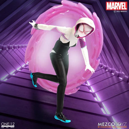 Preventa Figura Ghost Spider (Spider-Gwen) - Marvel Comics One:12 Collective marca Mezco Toyz 77310 escala pequeña 1/12