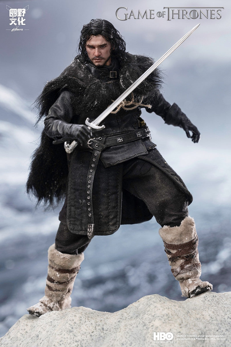 Preventa Set de accesorios y Ghost para Jon Snow - Game of Thrones marca YUANYE x KLGK YU-KLG-01C escala 1/12
