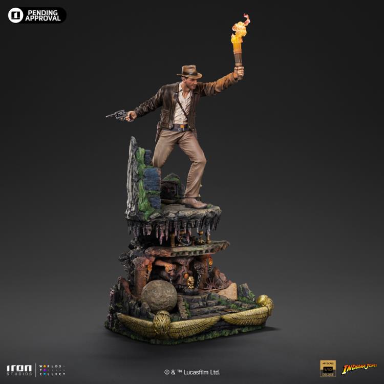 Preventa Estatua Indiana Jones (Deluxe) (Limited Edition) marca Iron Studios escala de arte 1/10