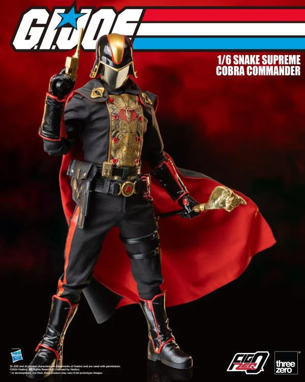 Pedido Figura Snake Supreme Cobra Commander - G.I.Joe FigZero marca Threezero 3Z0737 escala 1/6