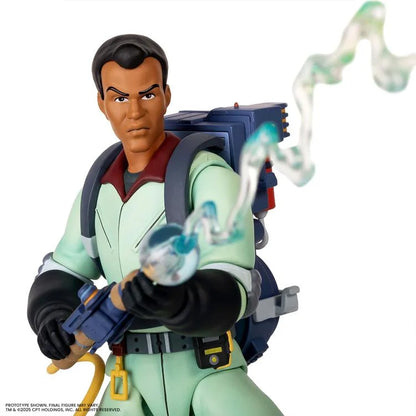 Preventa Figura Winston Zeddemore - The Real Ghostbusters marca Mondo escala pequeña 1/12
