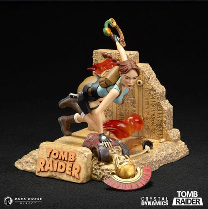 Pedido Estatua Lara Croft (Classic Era)- Tomb Raider marca Dark Horse escala (16.5 cm)