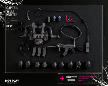 Preventa Figura Captain Wolf Hunter (Deluxe Version) marca Hot Play HP001D escala 1/12