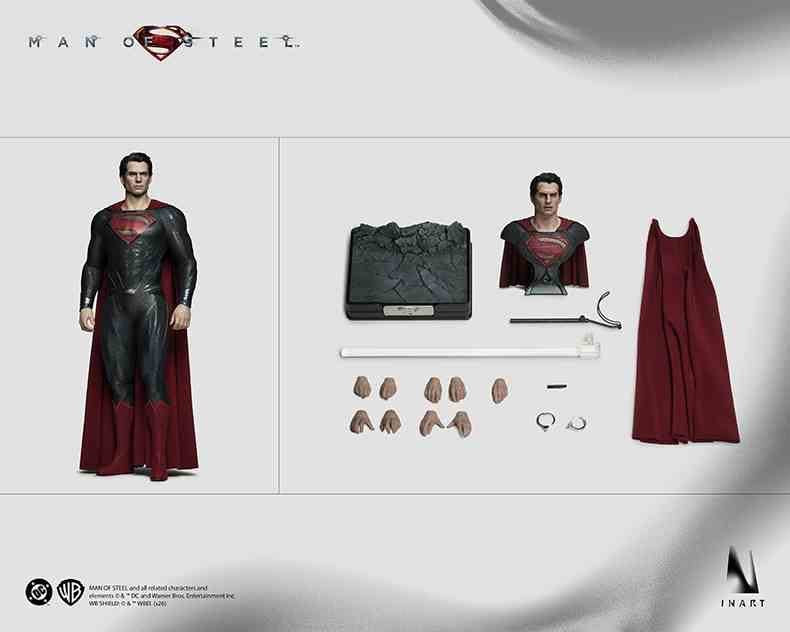 Preventa Figura SUPERMAN - Man of Steel marca INART A042 Queen Studio escala 1/6