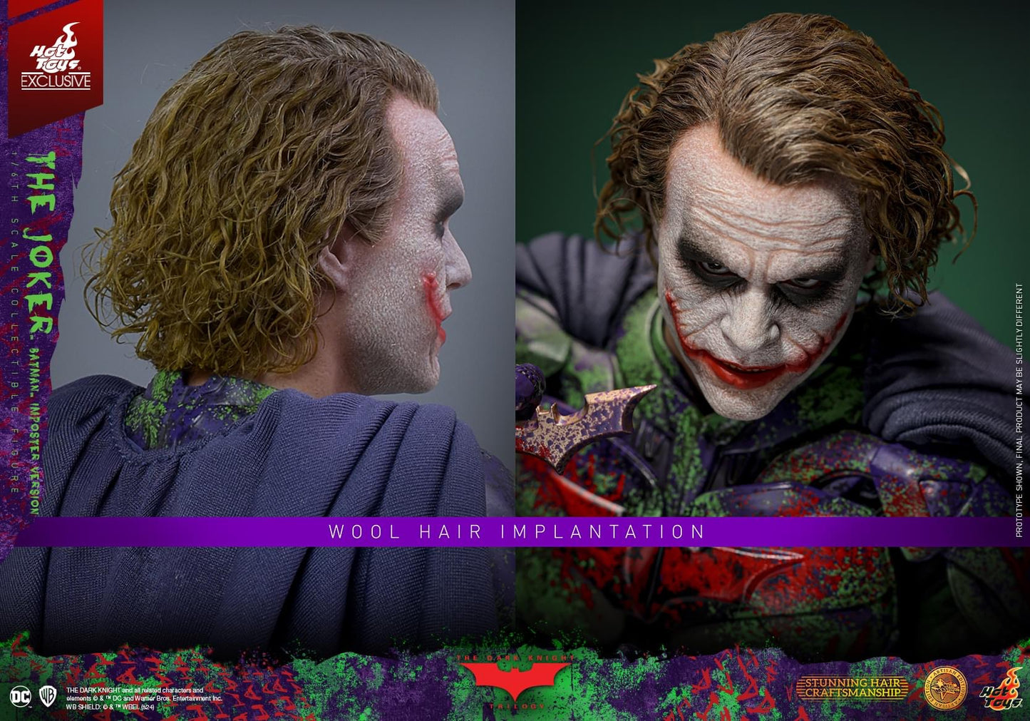 Pedido Figura THE JOKER (BATMAN IMPOSTER version) (Artisan Edition) (EXCLUSIVE) marca MMS752AE escala 1/6