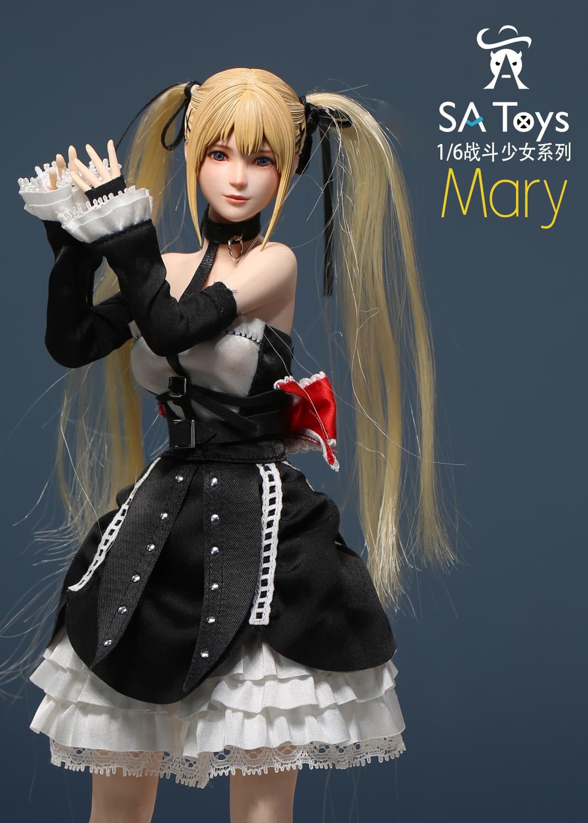 Preventa Figura Combat Girl Mary marca SA Toys M001 escala 1/6