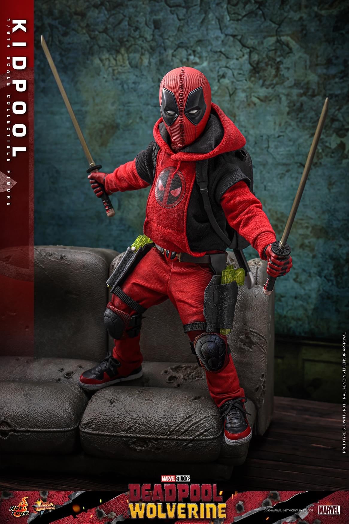 Preventa Figura Kidpool - Deadpool & Wolverine marca Hot Toys MMS763 escala 1/6