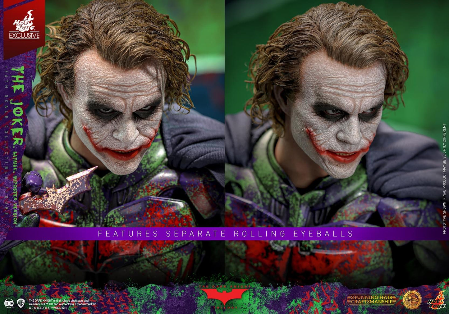 Pedido Figura THE JOKER (BATMAN IMPOSTER version) (Artisan Edition) (EXCLUSIVE) marca MMS752AE escala 1/6