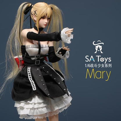 Preventa Figura Combat Girl Mary marca SA Toys M001 escala 1/6