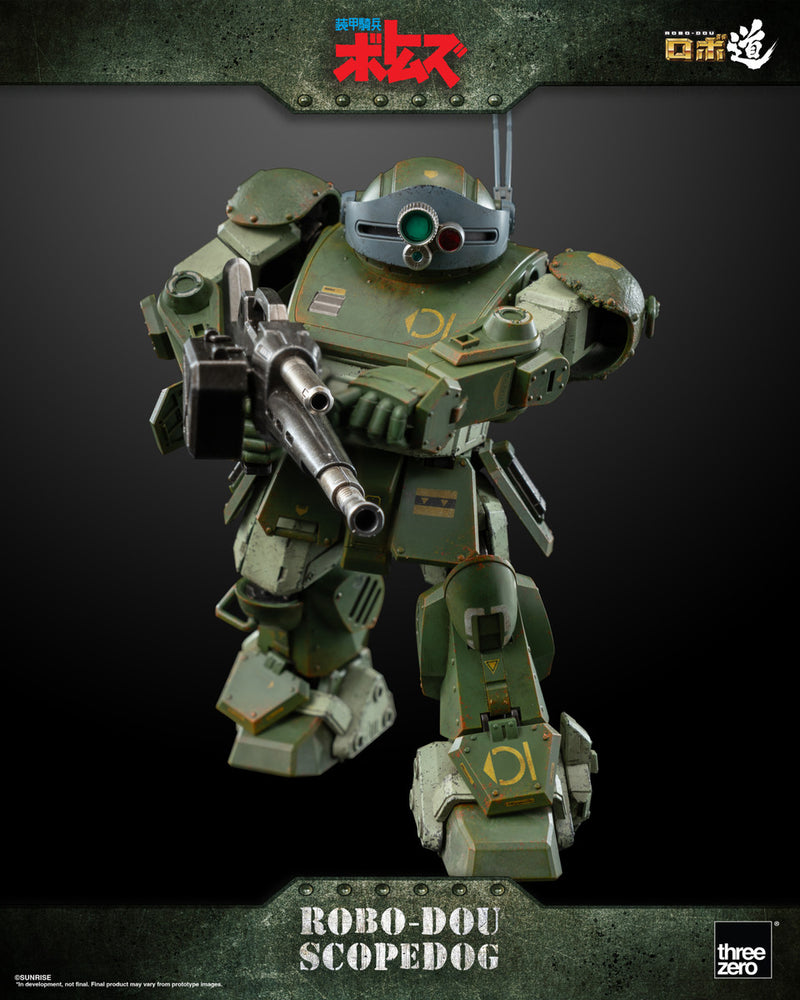 Pedido Figura ROBO-DOU Scopedog - Armored Trooper VOTOMS marca Threezero 3Z0190 (14.6 cm)