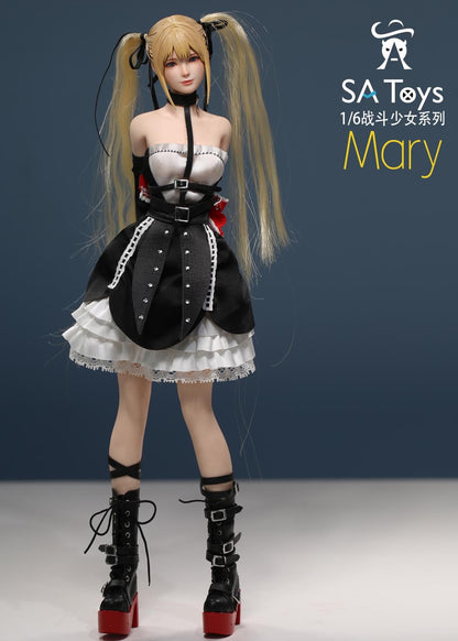 Preventa Figura Combat Girl Mary marca SA Toys M001 escala 1/6