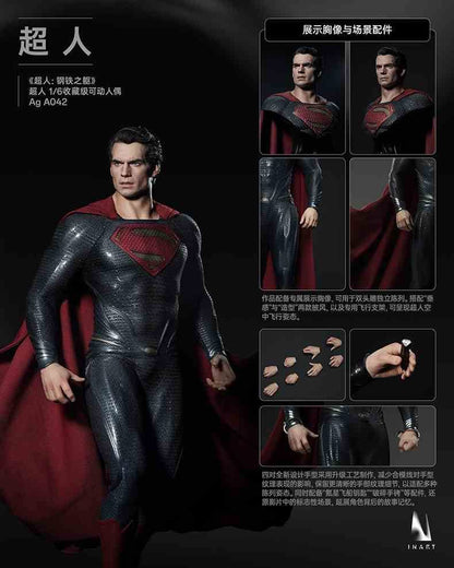 Preventa Figura SUPERMAN - Man of Steel marca INART A042 Queen Studio escala 1/6