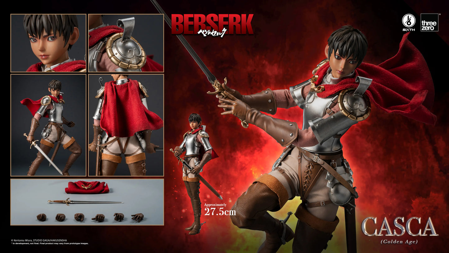 Preventa Figura Casca (Golden Age) - BERSERK SiXTH marca Threezero 3Z0937 escala 1/6