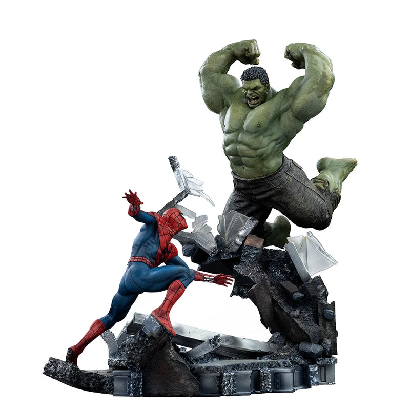 Preventa Estatua Spider-Man vs Hulk - Spider-Man: Brand New Day marca Iron Studios escala de arte 1/10