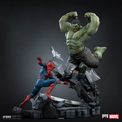 Preventa Estatua Spider-Man vs Hulk - Spider-Man: Brand New Day marca Iron Studios escala de arte 1/10