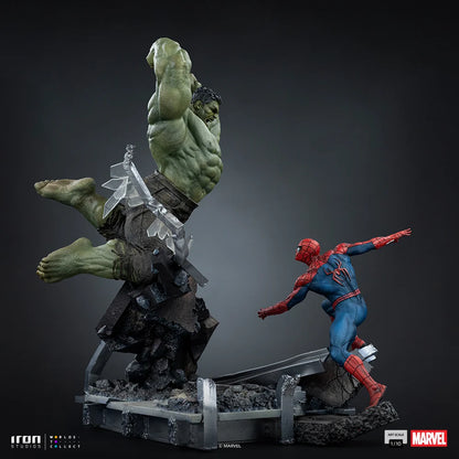 Preventa Estatua Spider-Man vs Hulk - Spider-Man: Brand New Day marca Iron Studios escala de arte 1/10