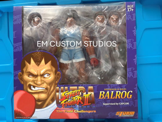 Pedido Figura Balrog - Ultra Street Fighter II marca Storm Collectibles escala 1/12