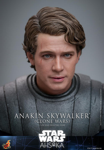 Preventa Figura Anakin Skywalker (Clone Wars) - Star Wars: Ahsoka ™ marca Hot Toys TMS129 escala 1/6