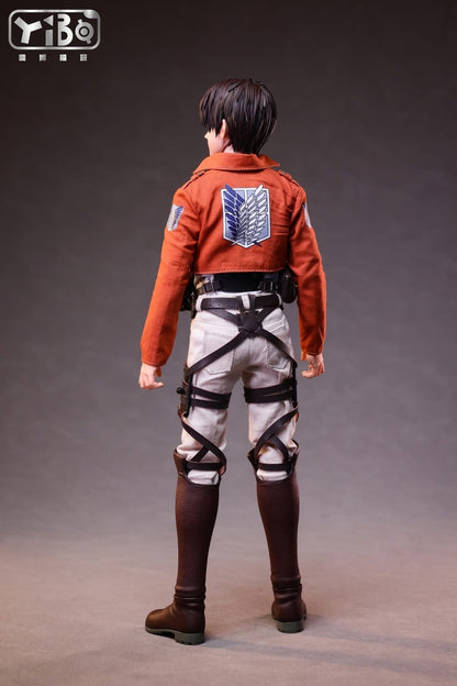 Preventa Figura Eren (pack doble) marca Yibo Toys YB-R2014 escala 1/6
