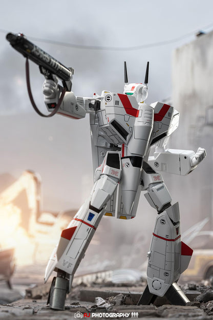 Pedido Figura ROBO-DOU VF-1J Veritech (Rick Hunter) - ROBOTECH marca Threezero 3Z0304 escala 1/72